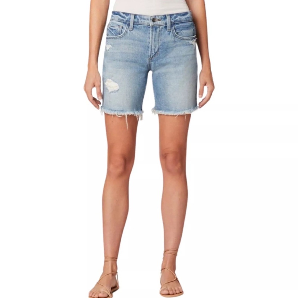 Joe’s Jeans Bermuda Raw Hem Shorts - Size 24 NWT